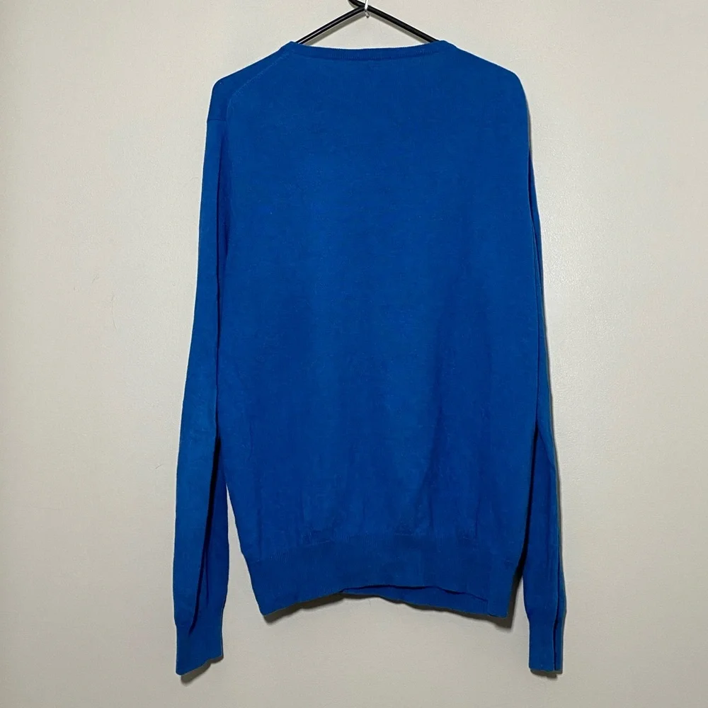 J.Crew || men’s pull over blue sweater size Large